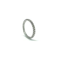 Ring Golay Woman in White Gold Diamante 0.79 Ct AET010070DI-14 - AET010070DI-14